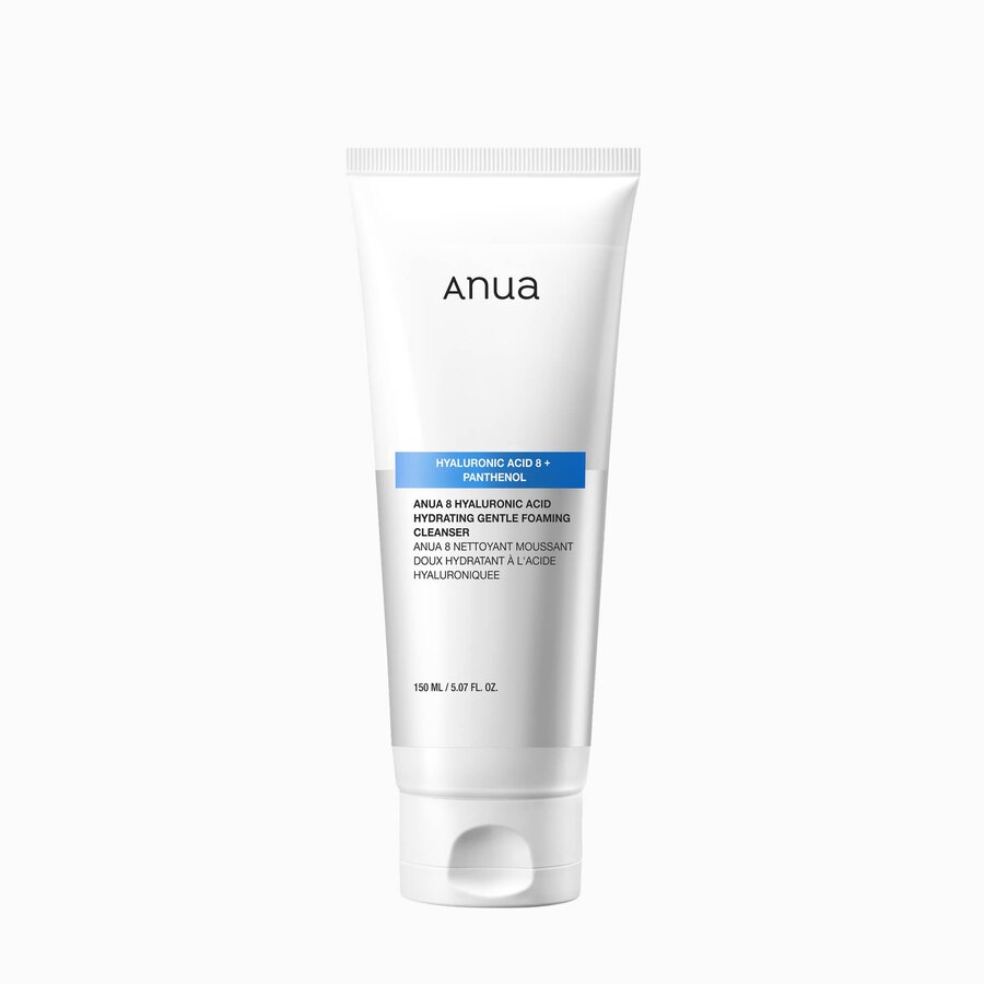 Anua 8 Hyaluronic Acid + Panthenol Foaming Cleanser
