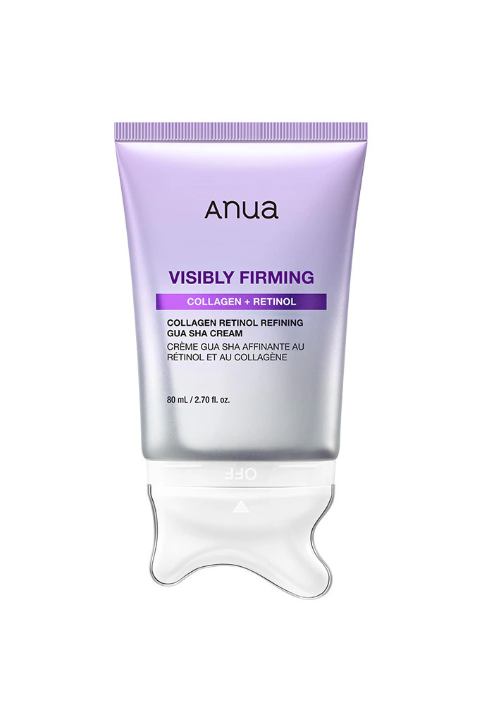 ANUA Collagen Retinol Refining Gua Sha Crema Antiedad e Hidratante Multifuncional Reafirmante