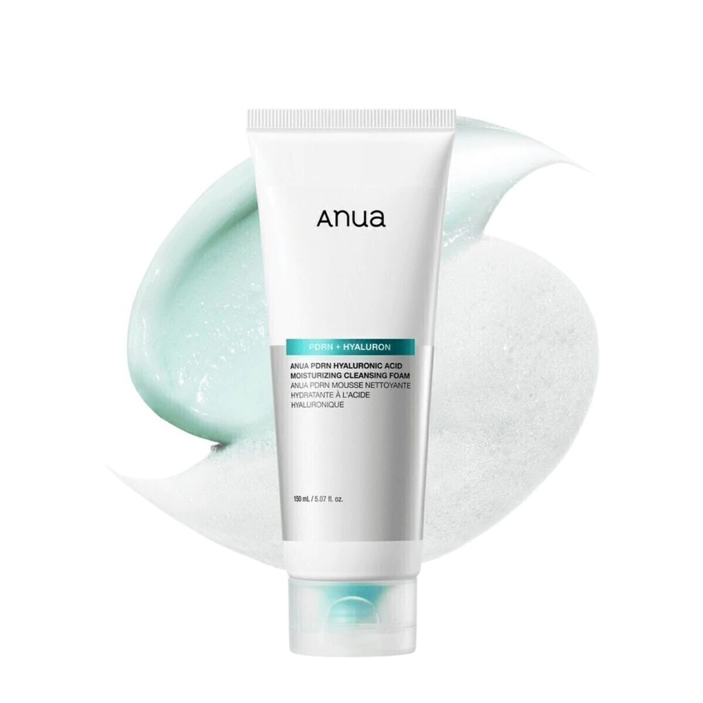 ANUA PDRN Hyaluronic Acid Moisturizing Cleansing Foam
