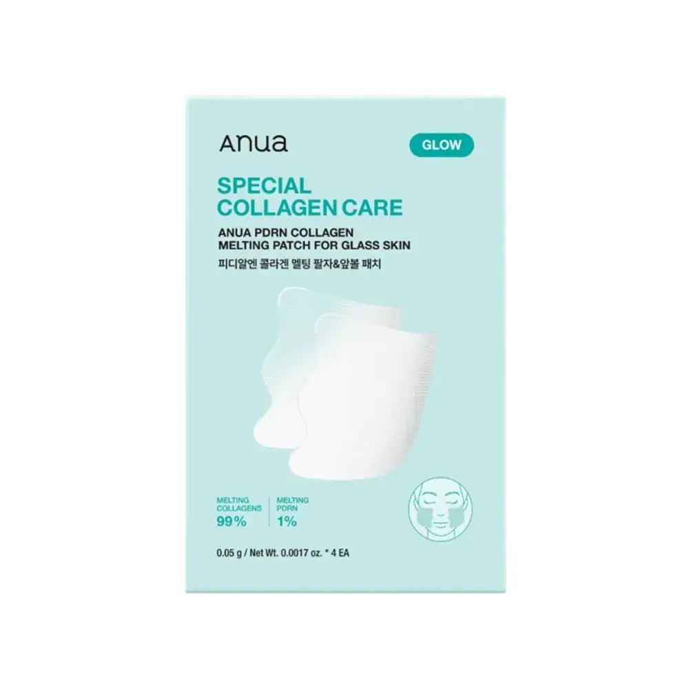 ANUA PDRN COLLAGEN CARE MELTING PATCH FOR GLASS SKIN 4unidades