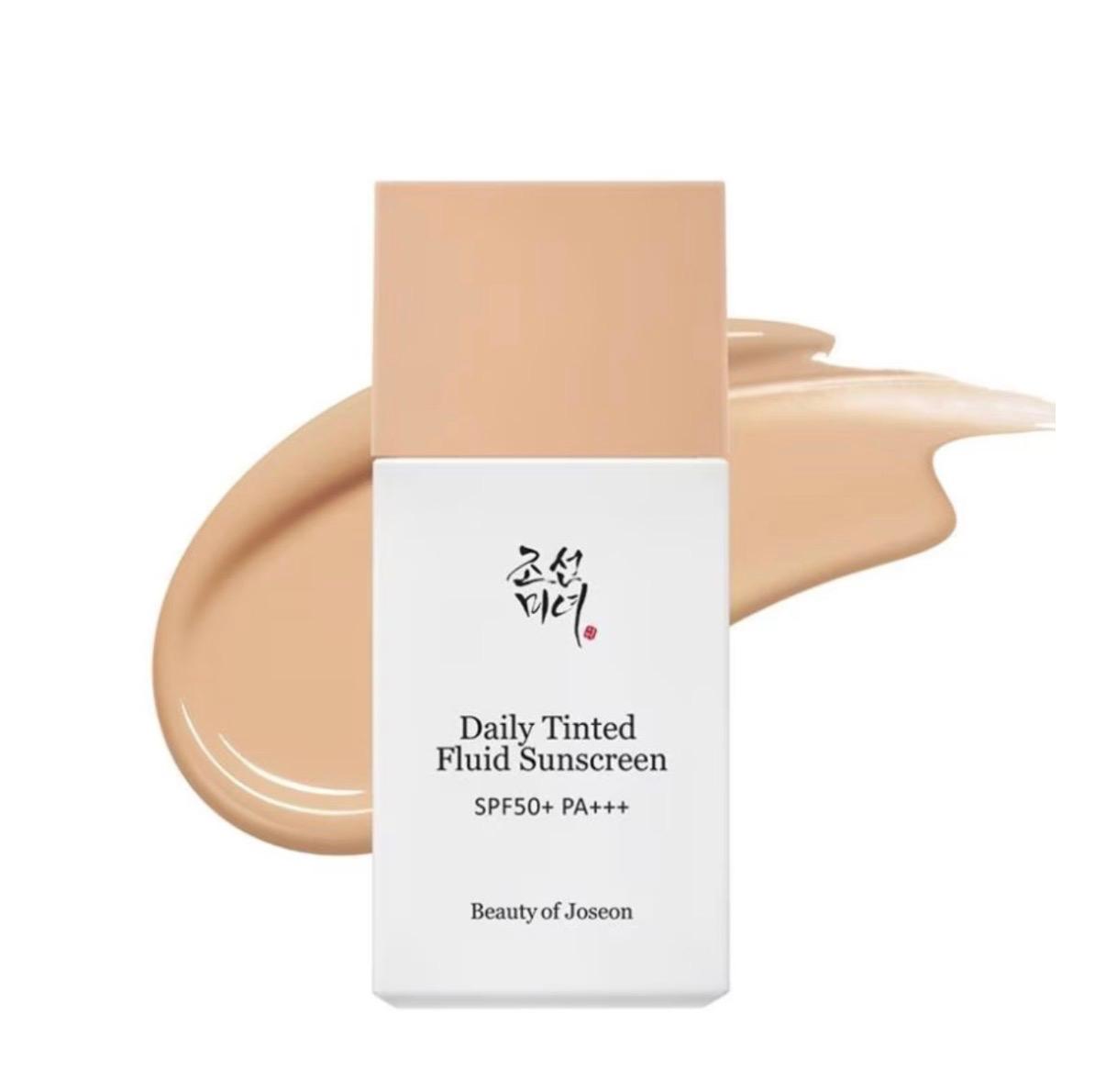 Beauty of Joseon Daily Tinted Fluid Sunscreen.  LN110 Light Neutral