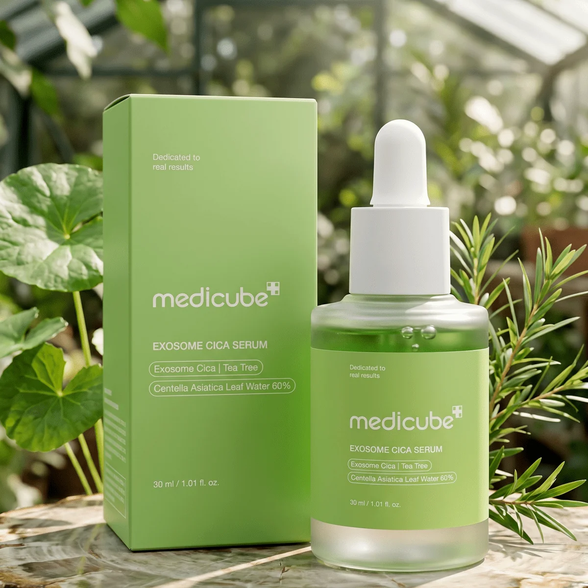 MEDICUBE CICA EXOSOME CALMING AMPOULE SERUM