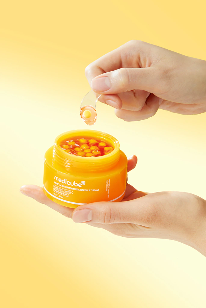 MEDICUBE KOJIC ACID TURMERIC VITA CAPSULE CREAM