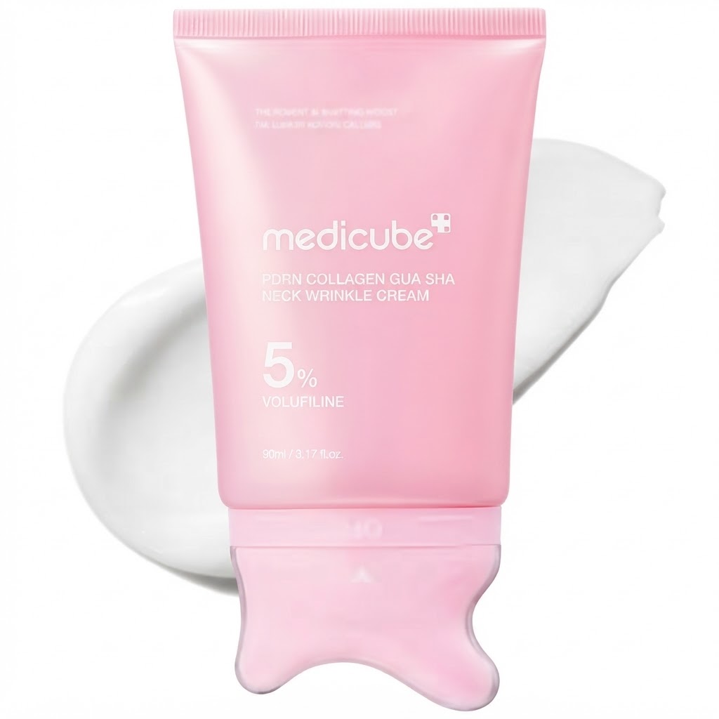 MEDICUBE PDRN COLLAGEN GUA SHA, NECK WRINKLE CREAM
